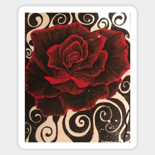 Cola Rose Sticker